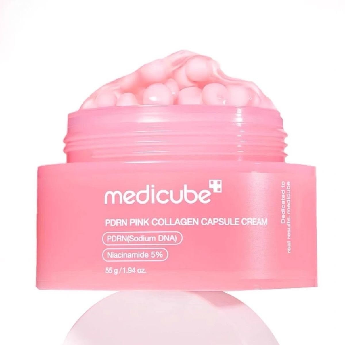 medicube – PDRN Pink Collagen Capsule Cream