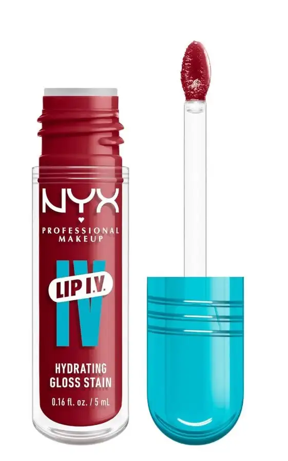 Lip IV Hydrating Gloss Stain Lip Gloss NYX Professional Makeup
