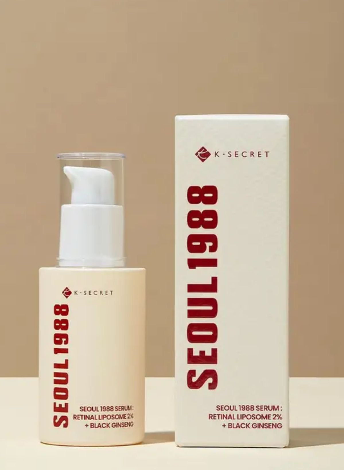 KSECRET - SEOUL 1988 Serum : Retinal Liposome 2% + Black Ginseng