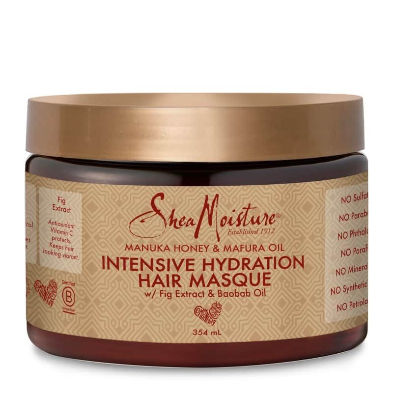 SheaMoisture Manuka Honey & Mafura Oil, Intensive Hydration Hair Masque